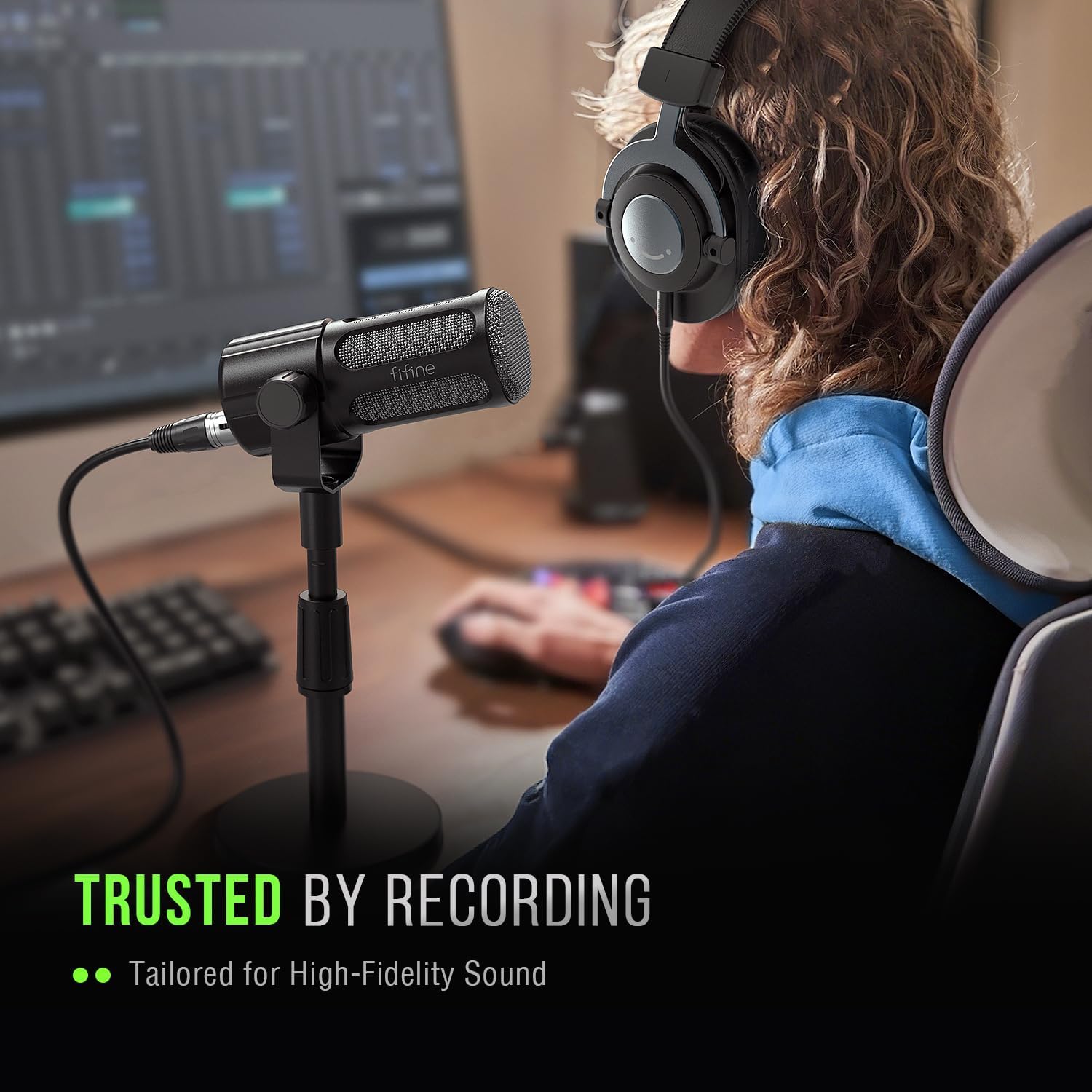 FIFINE AmpliTank Tank1 XLR Dynamic Microphone