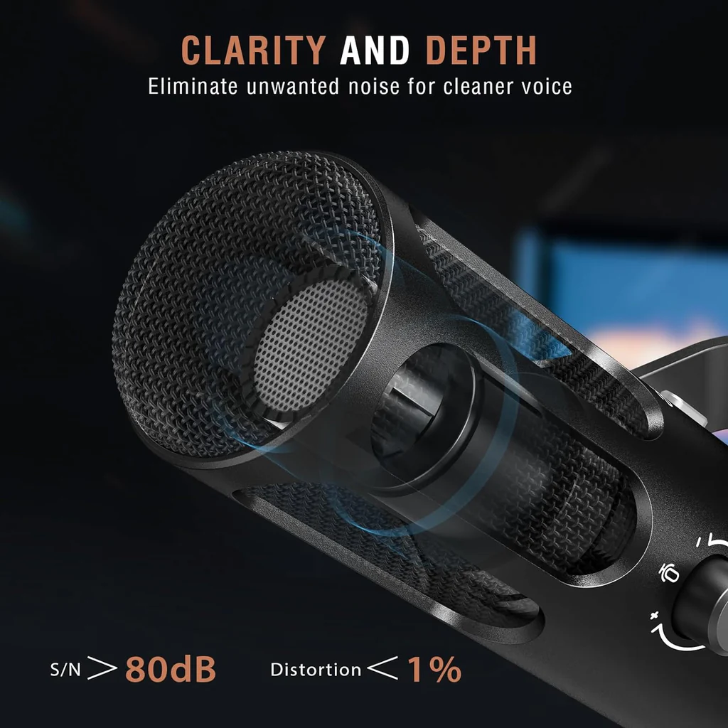 FIFINE AmpliTank Tank3 USB/XLR Dynamic Microphone