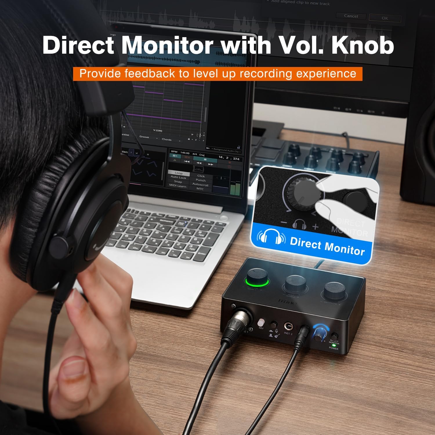 FIFINE SC1 Recording USB Sound Card