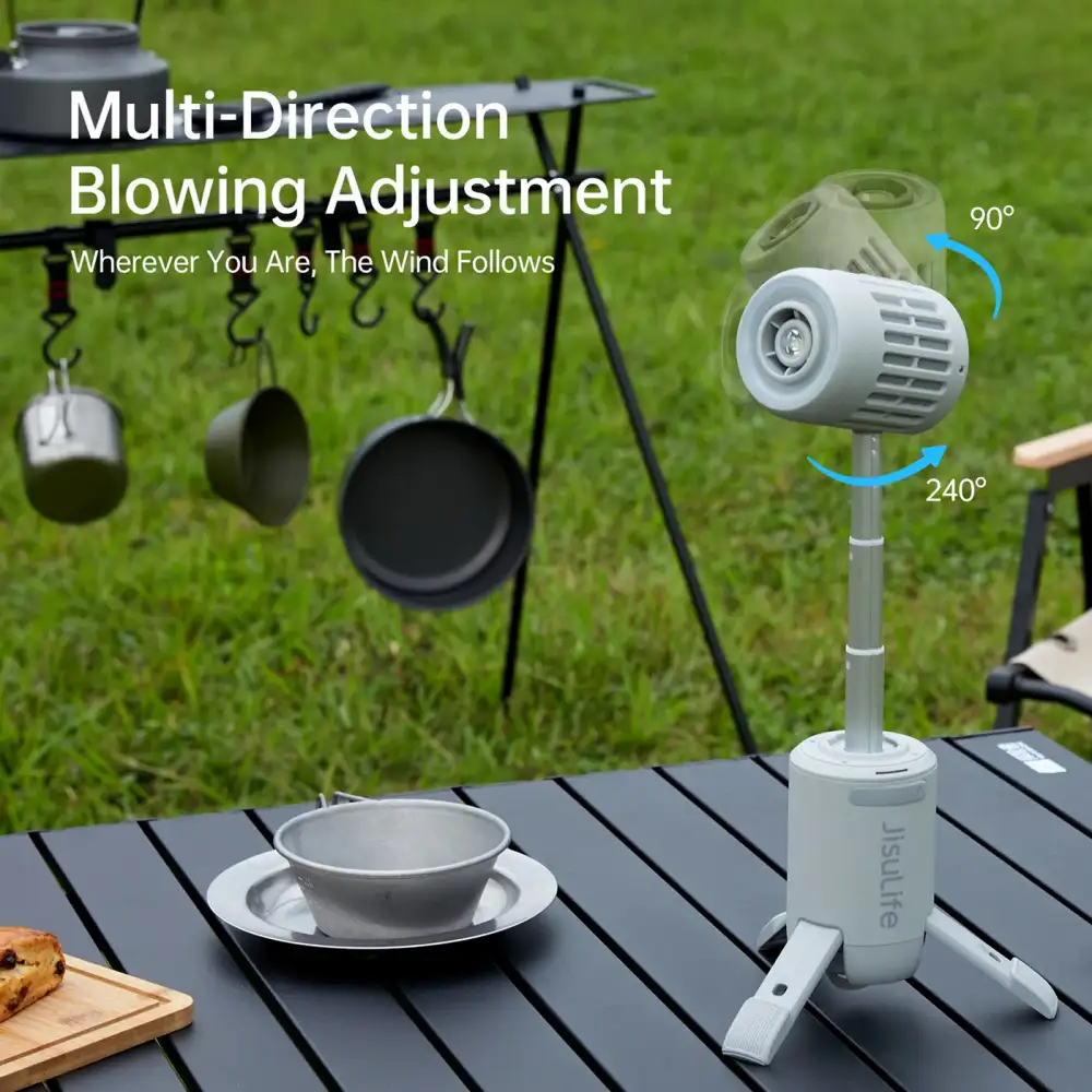 Jisulife Outdoor Fan Ultra1 – Ultimate Portable Cooling Station