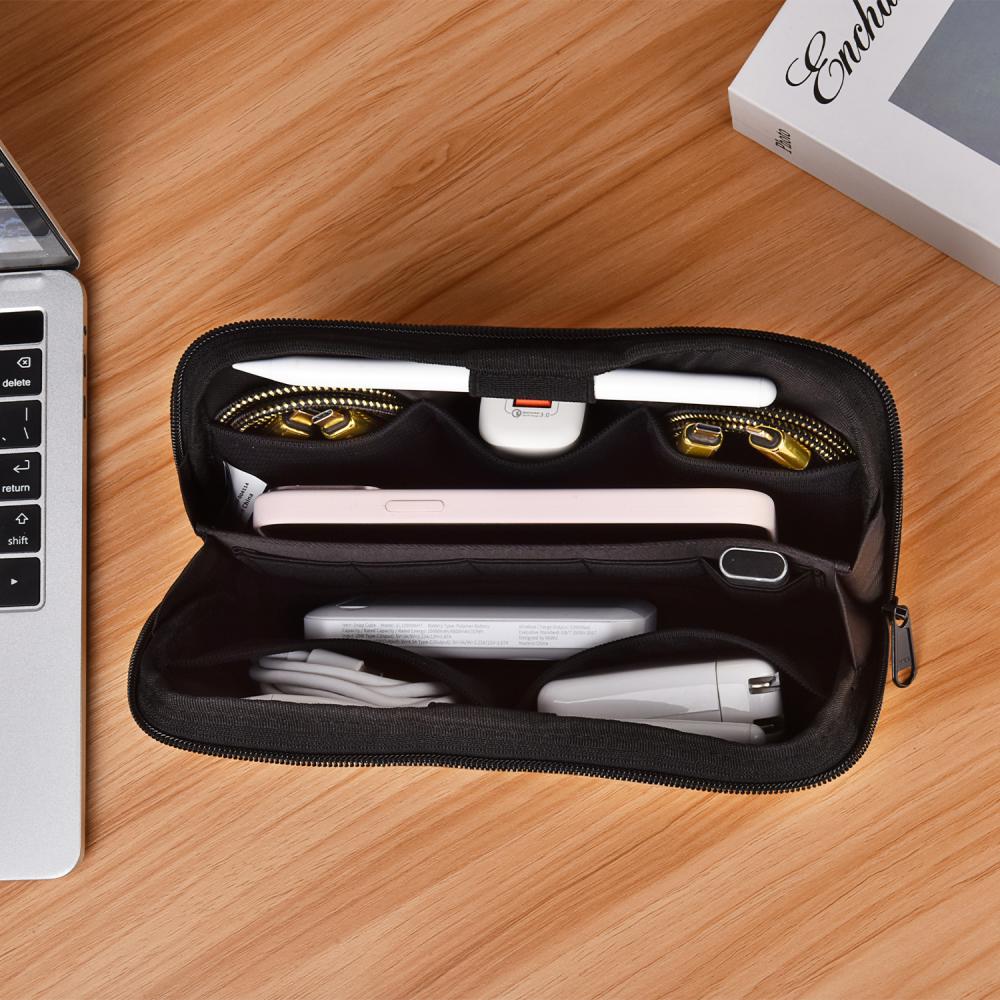 WiWU Alpha Tech Pouch Electronics Organizer Travel Bag