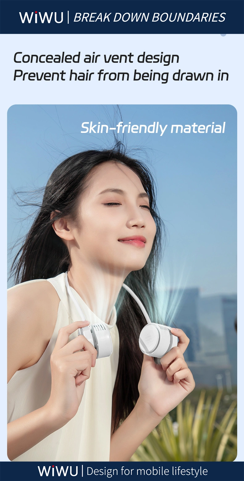 WiWU Wi-FS014 FlexiTwins Neck Fan