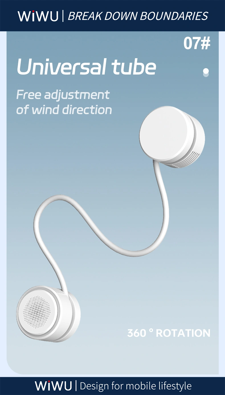 WiWU Wi-FS014 FlexiTwins Neck Fan