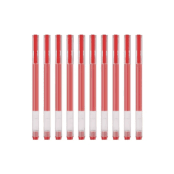 Xiaomi Jumbo Gel Ink Pen Red 10pcs