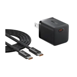 Baseus GaN5 Fast Charger mini 1C 25W With 1M USB-C to USB-C Cable