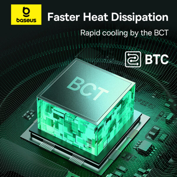 Baseus GaN5 Fast Charger mini 1C 25W With 1M USB-C to USB-C Cable