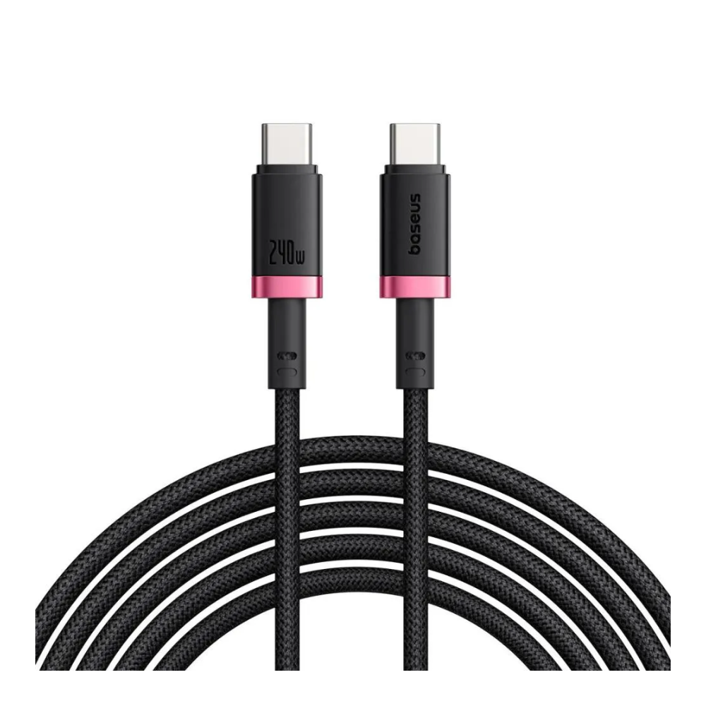 Hoco EQ24 Estrella Baseus PD 240W Cable Dura Series braided For Macbook Laptop Iphone, Samsung, Pixel - Image 1