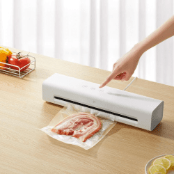 XIAOMI MIJIA 220V Vacuum Sealers Machine With Free 10pcs Vacuum Bags