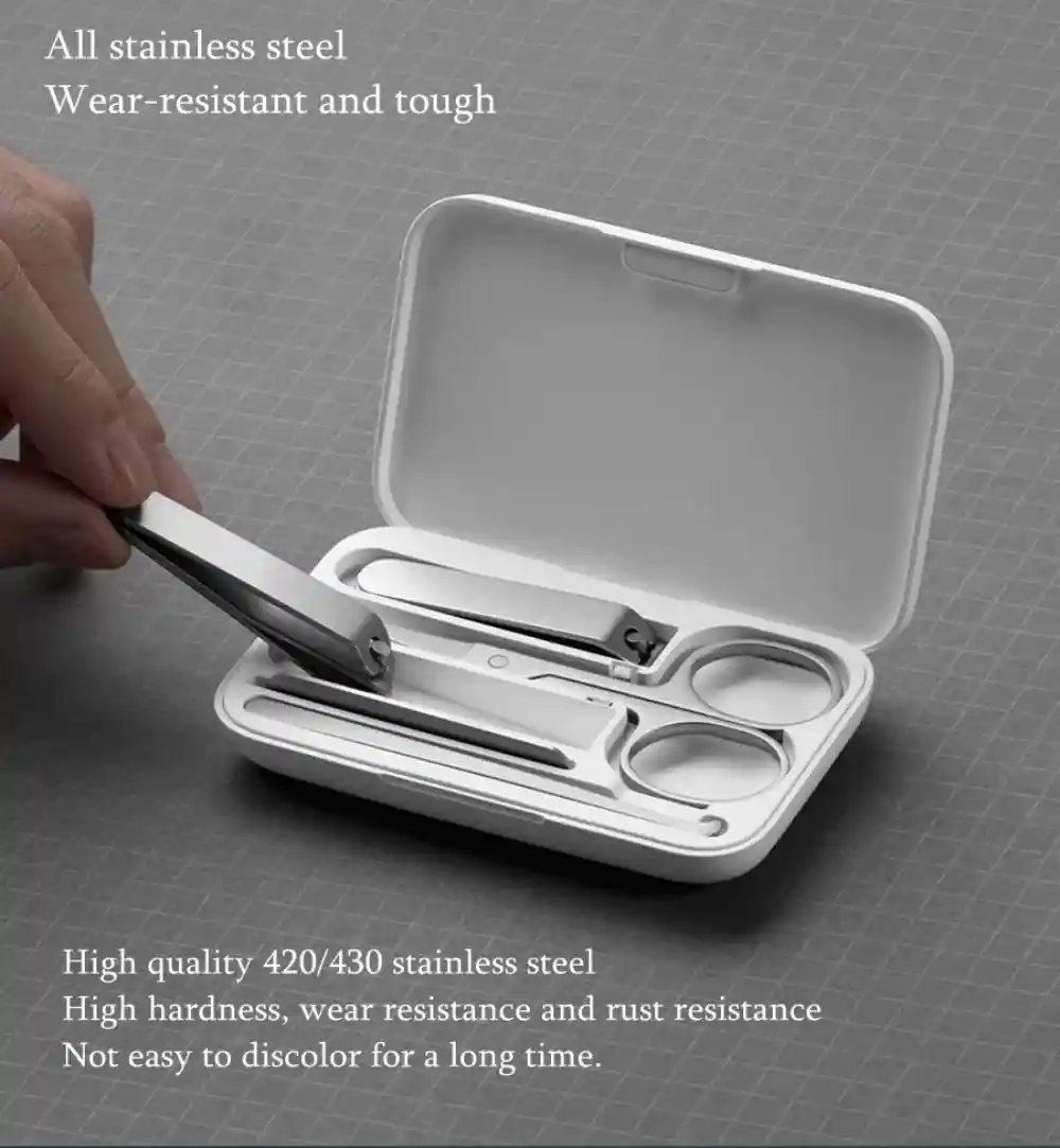 Xiaomi Mijia Stainless Steel Nail Clippers 5pcs Set – MJZJD002QW