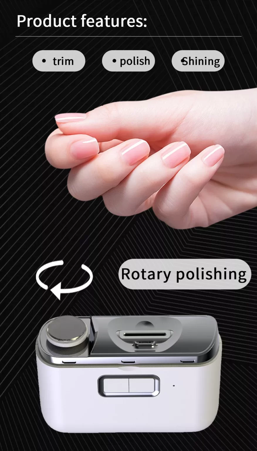 Xiaomi SHOWLON Electric Nail Clipper LQ-DDZJD01