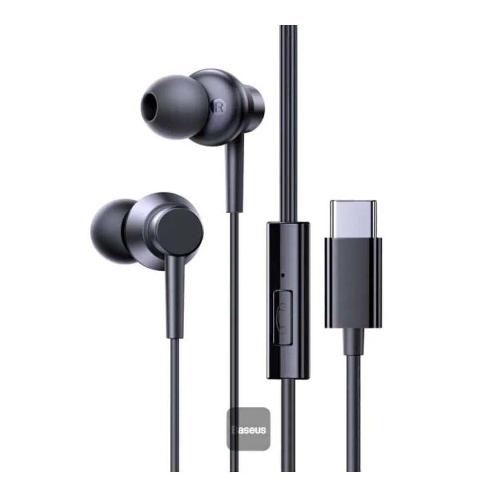 Baseus Encok CZ11 Type-C Wired Headphone (1) Baseus Encok CZ11 Type-C Wired Headphone
