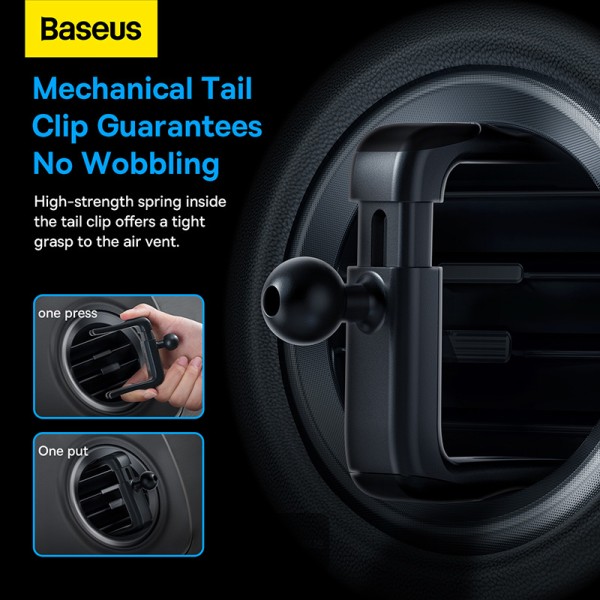 Baseus Metal Age II Gravity Car Mount (Air Outlet Version)