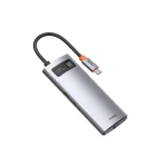 Baseus Metal Gleam Series 6-in-1 Multifunctional Type-C HUB