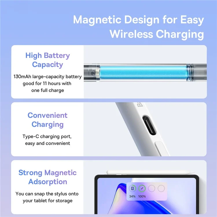Baseus Smooth Writing 2 Series Stylus Pen (Active / Passive Version)