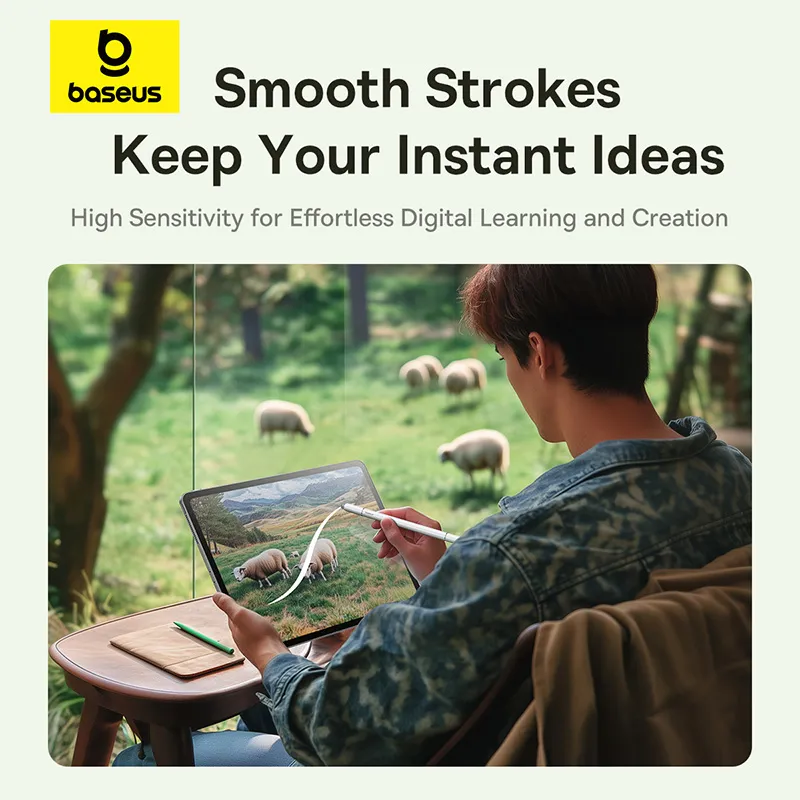 Baseus Smooth Writing III Non-Magnetic Stylus Pen ( Non-magnetic Version )