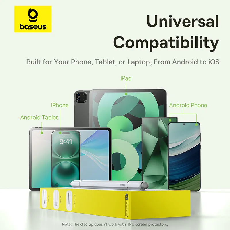 Baseus Smooth Writing III Non-Magnetic Stylus Pen ( Non-magnetic Version )