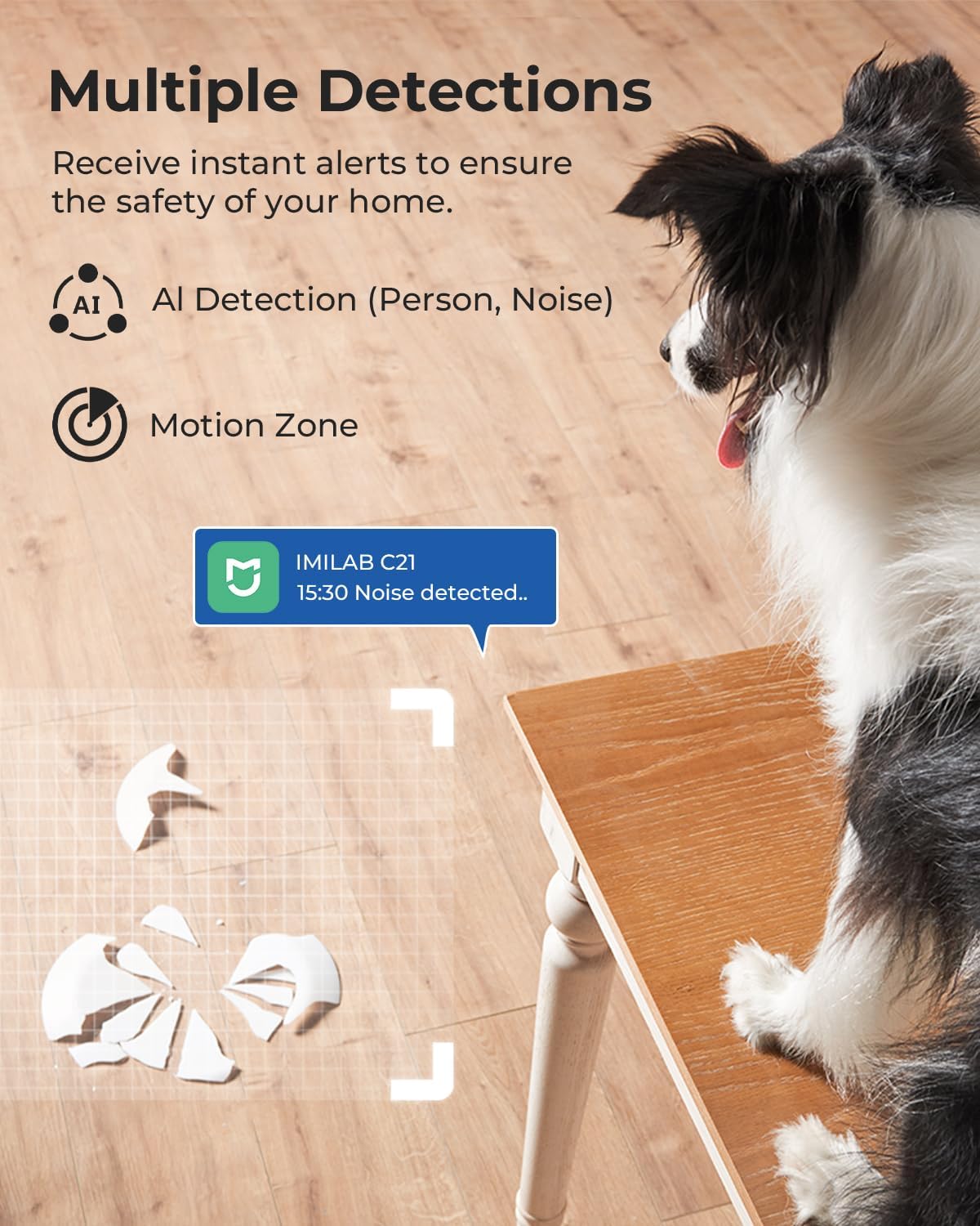 IMILAB C21 2.5K WiFi Plug-in Indoor Camera