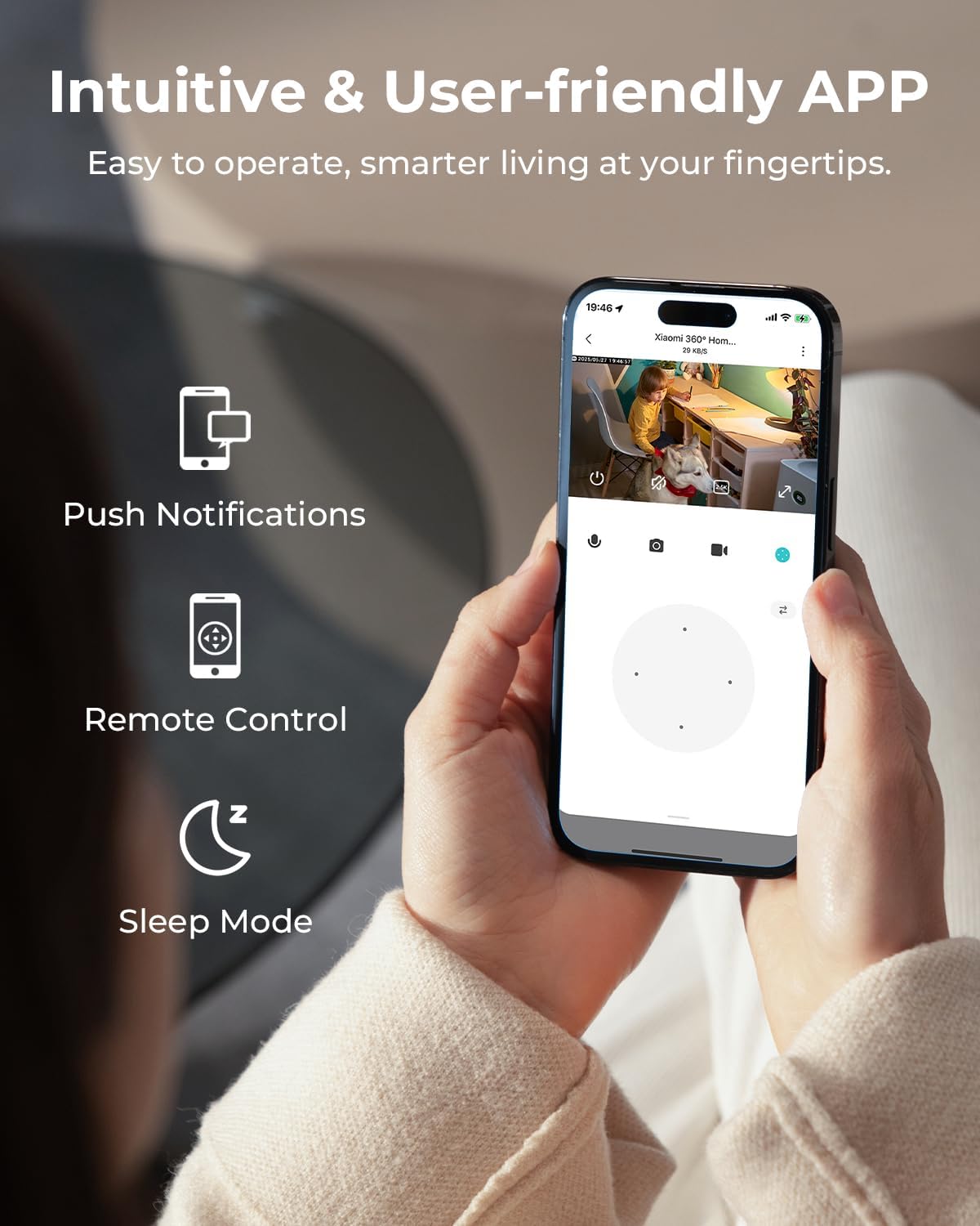 IMILAB C21 2.5K WiFi Plug-in Indoor Camera