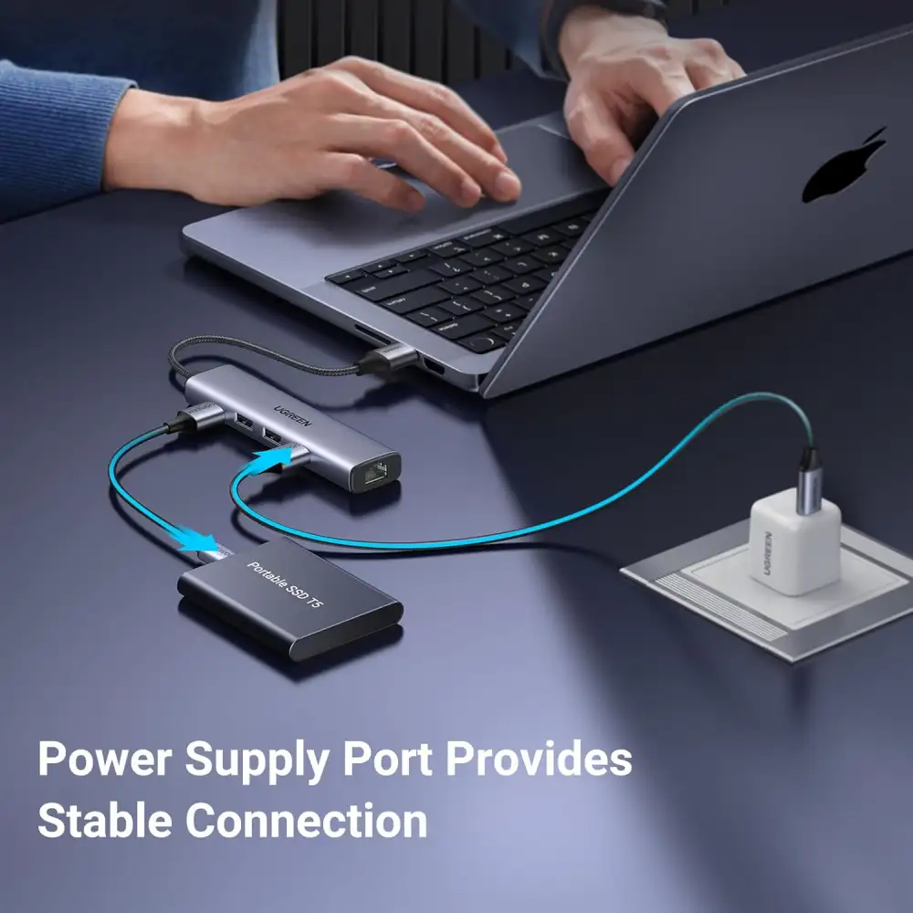 UGREEN CM475 5-in-1 Multifunctional USB Hub (60554)