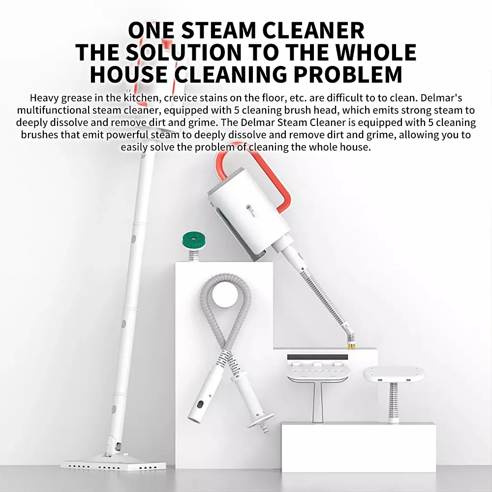 Xiaomi Deerma DEM-ZQ610 Multifunctional Handheld Steam Cleaner