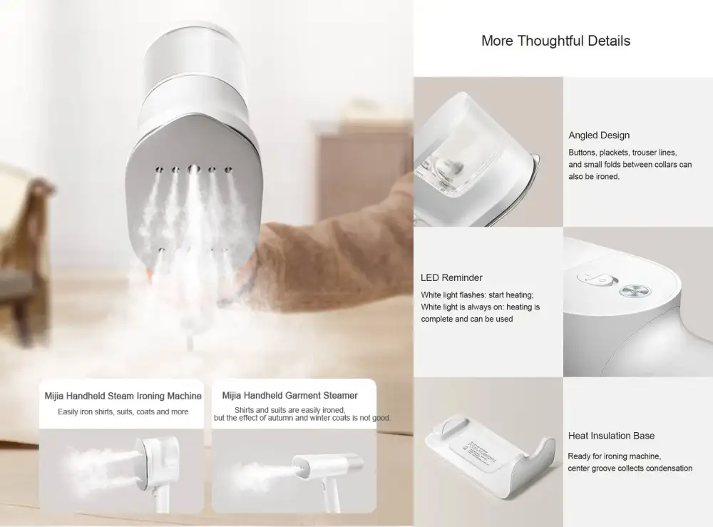 Xiaomi Mijia Handheld Steam Ironing Machine Iron Steamer