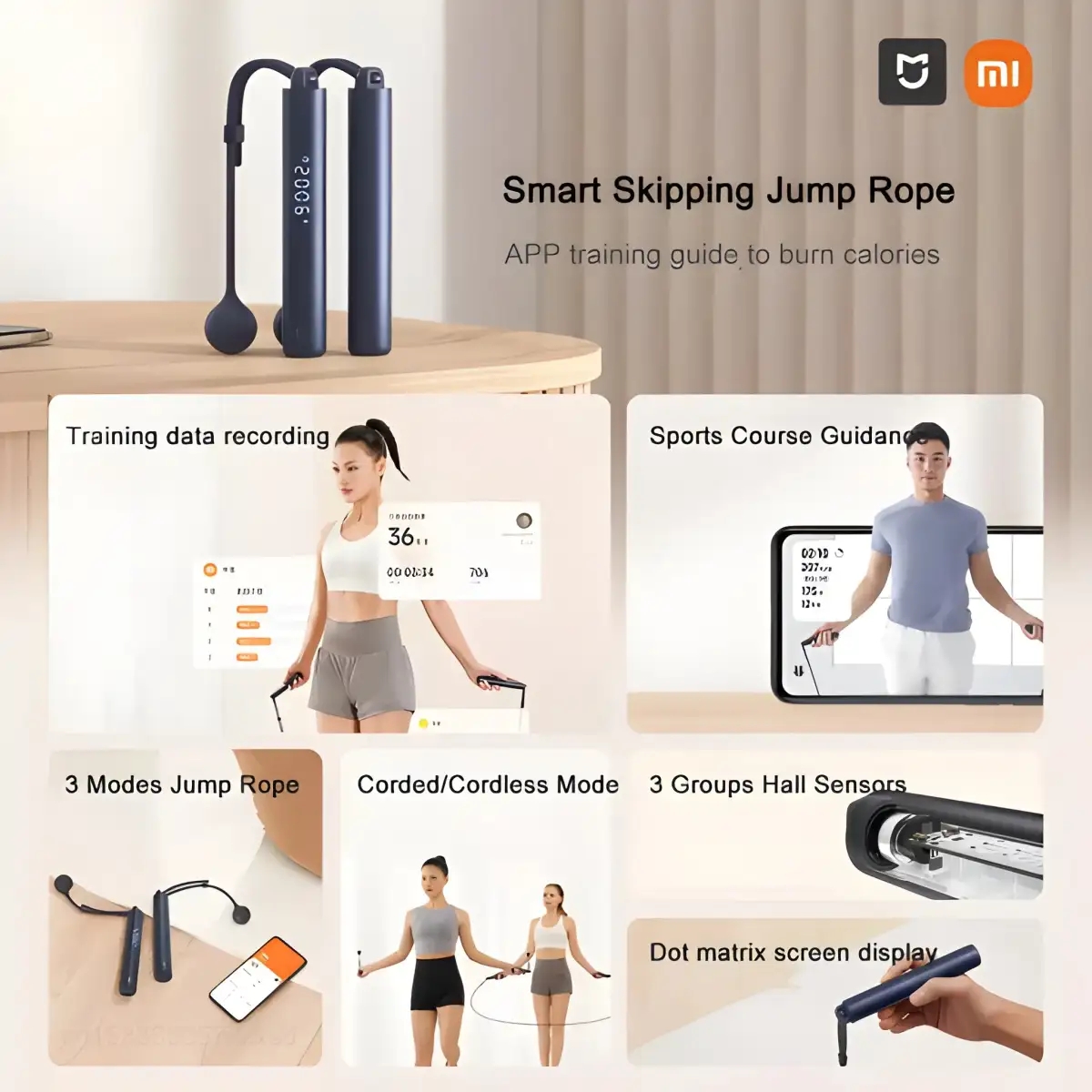 Xiaomi Mijia Smart Skipping Rope 2