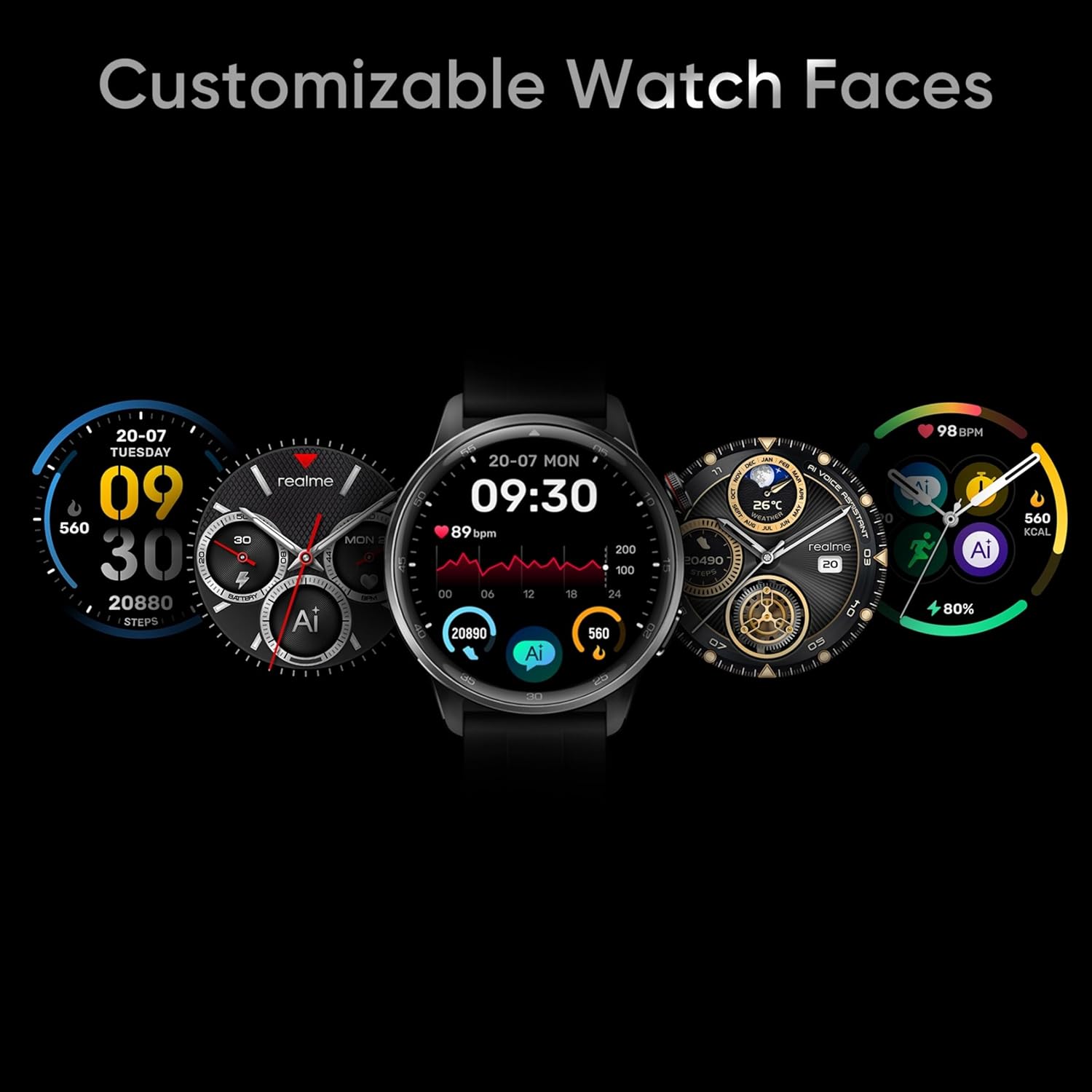 realme Watch S2 Super AI Engine & upto 20 days battery