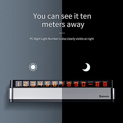 Baseus Moonlight Box Series Temporary Parking Number Plate
