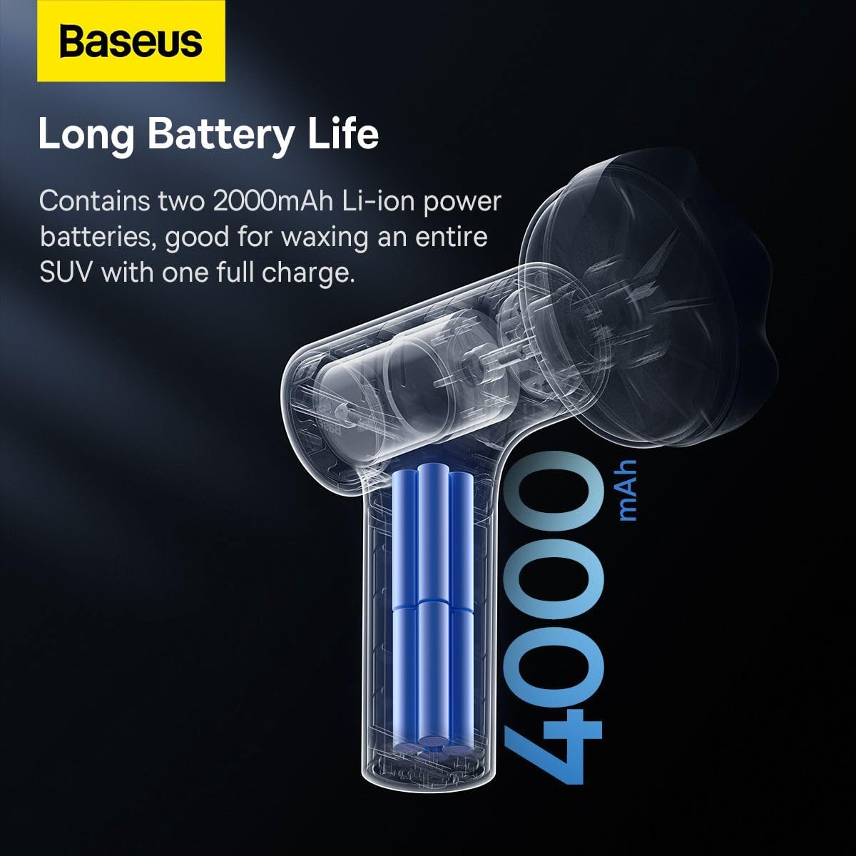 Baseus NEOPower Mini Car Waxer Lite Polishing Machine