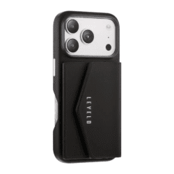 Levelo Vertex PU Leather Wallet Case for iPhone 17 Pro/Pro Max