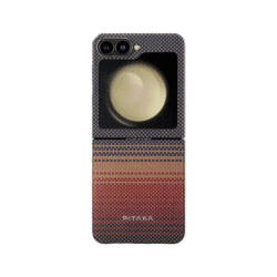 Pitaka MagEZ Case 5 Tactile Woven Case for Galaxy Z Flip6 -Sunset 1500D