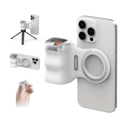 TELESIN Fun Shot Magnetic Grip 2 DSLR Style Shutter Grip for iPhone & Android