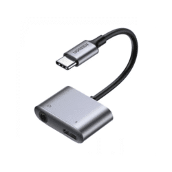 UGREEN CM231 (60164) 2-in-1 USB C to 3.5mm Adapter