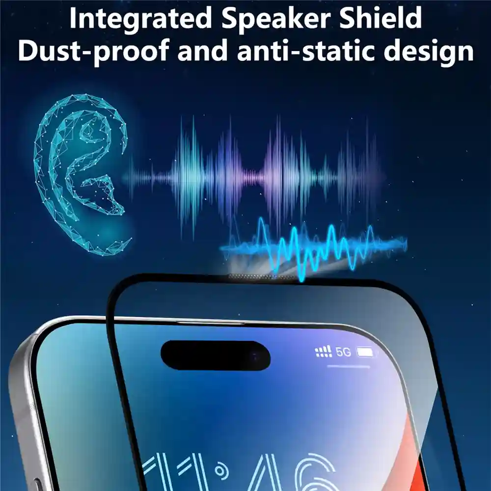 JOYROOM JR-MQS0613 iPhone 17 2.5D Anti-Spy Full Screen Protector