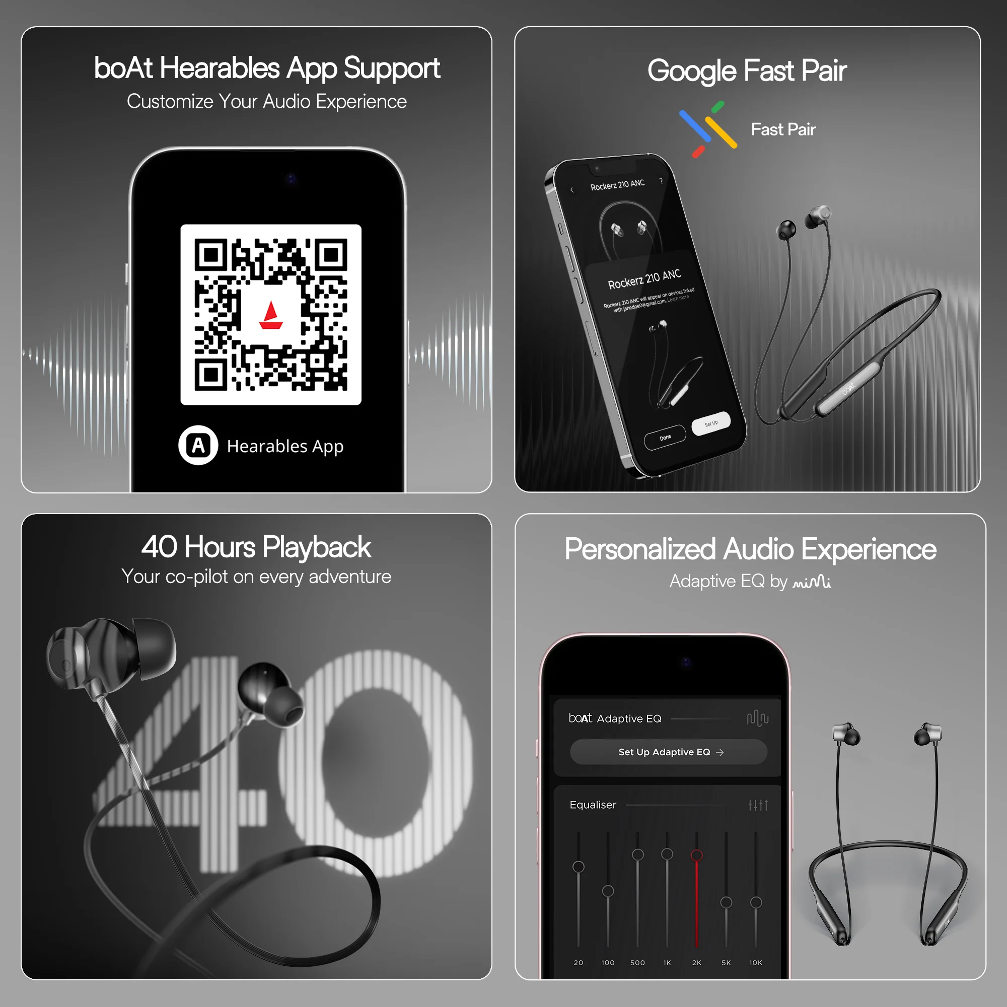 boAt Rockerz 210 ANC Neckband