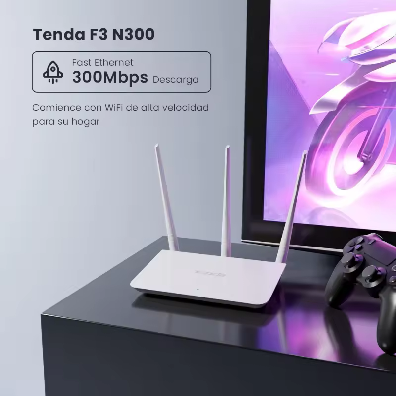 Tenda F3 300Mbps Wireless Router