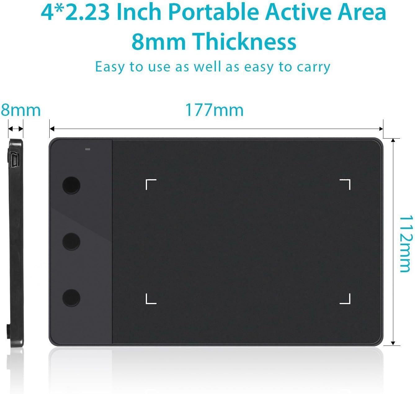 Huion H420 Professional Graphics Drawing Tablet