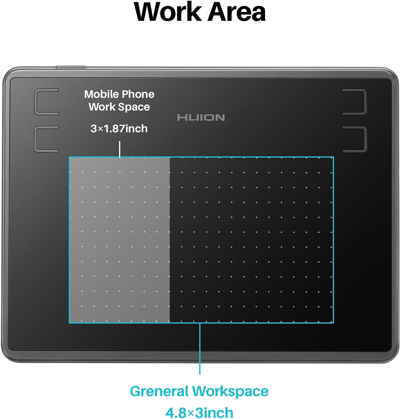 Huion H430P Graphics Tablet
