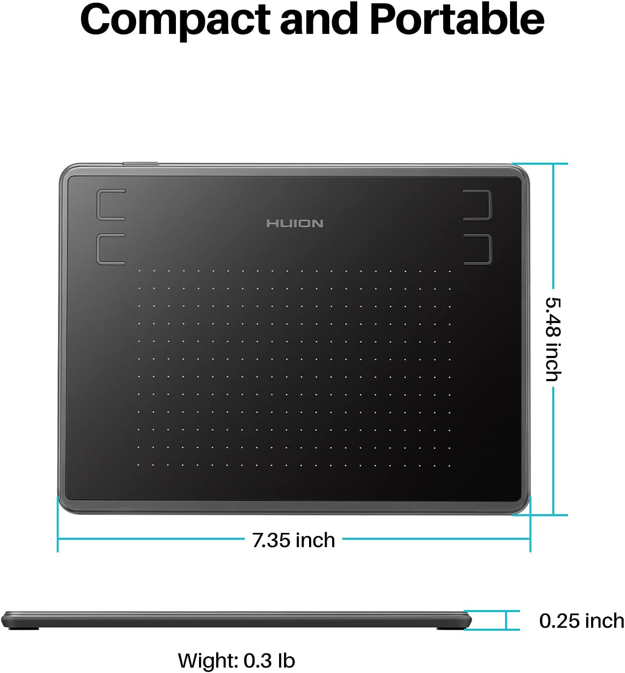 Huion H430P Graphics Tablet