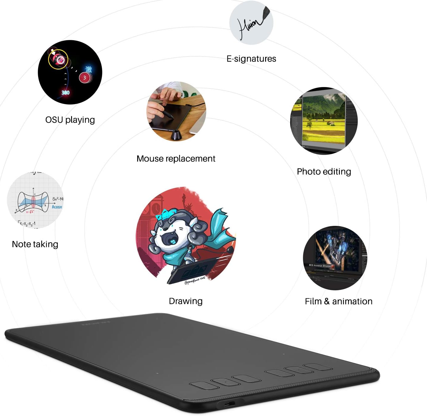 Huion H640P Graphics Tablet