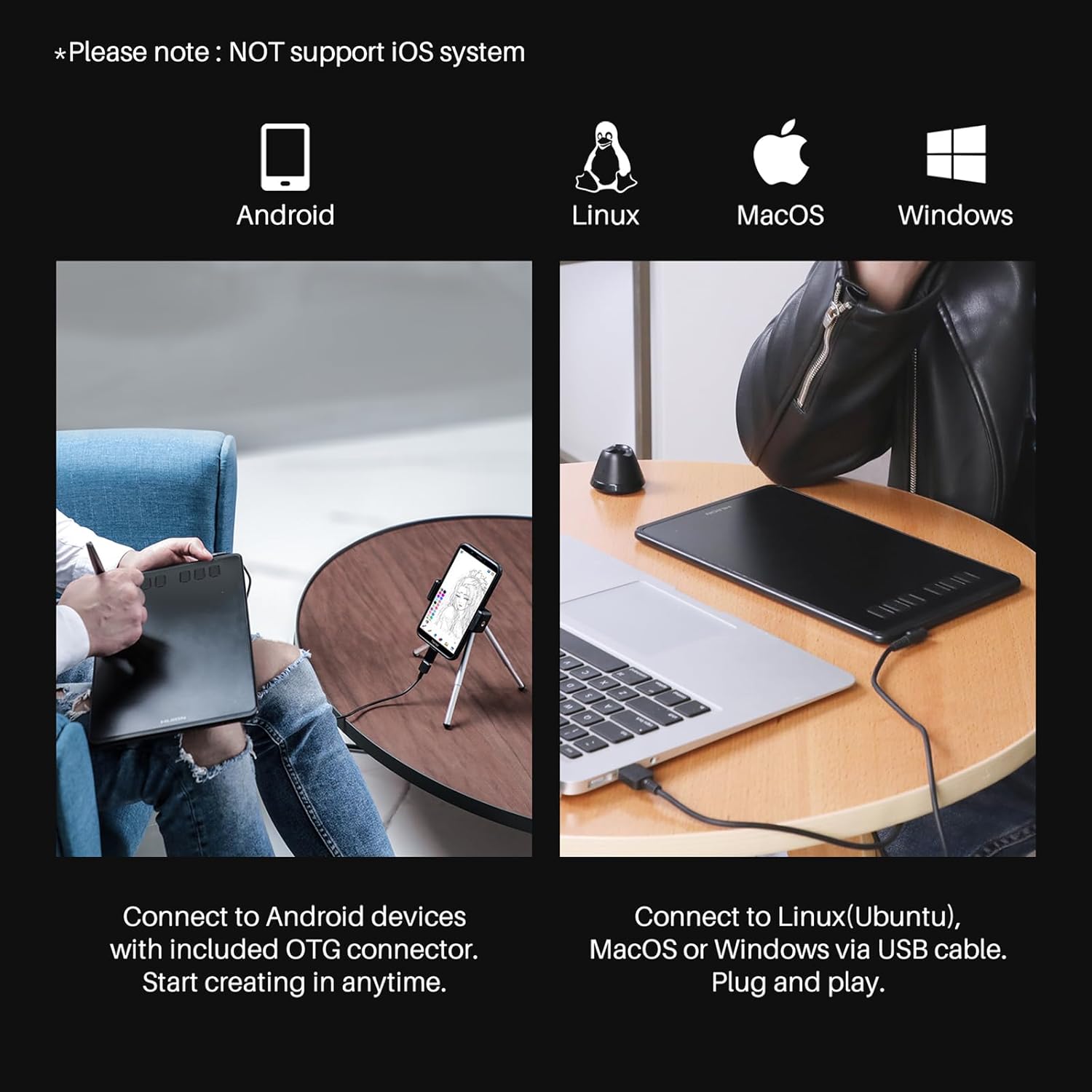 Huion H640P Graphics Tablet