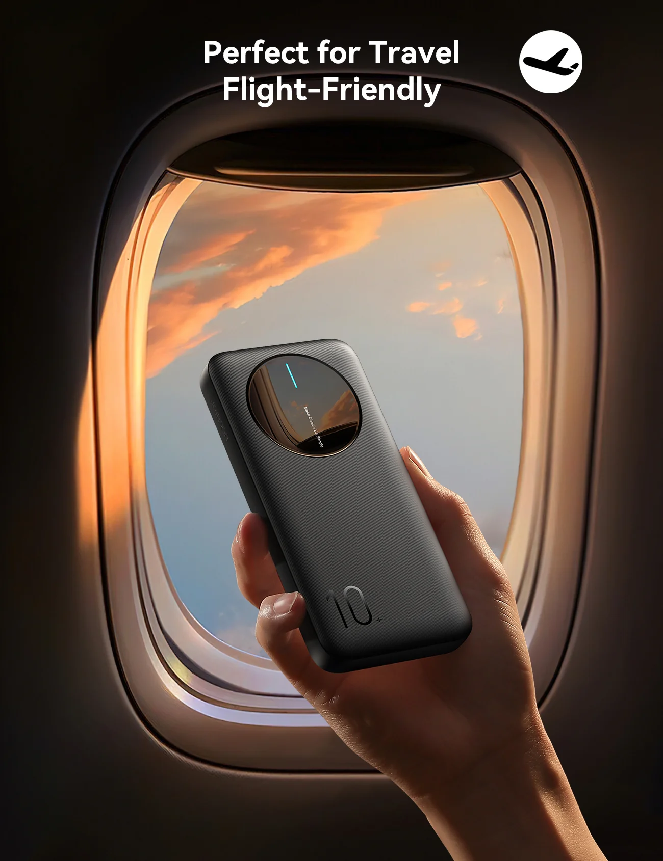 Joyroom JR-PBF12 10000mAh 12W 2.4A LED Power Bank