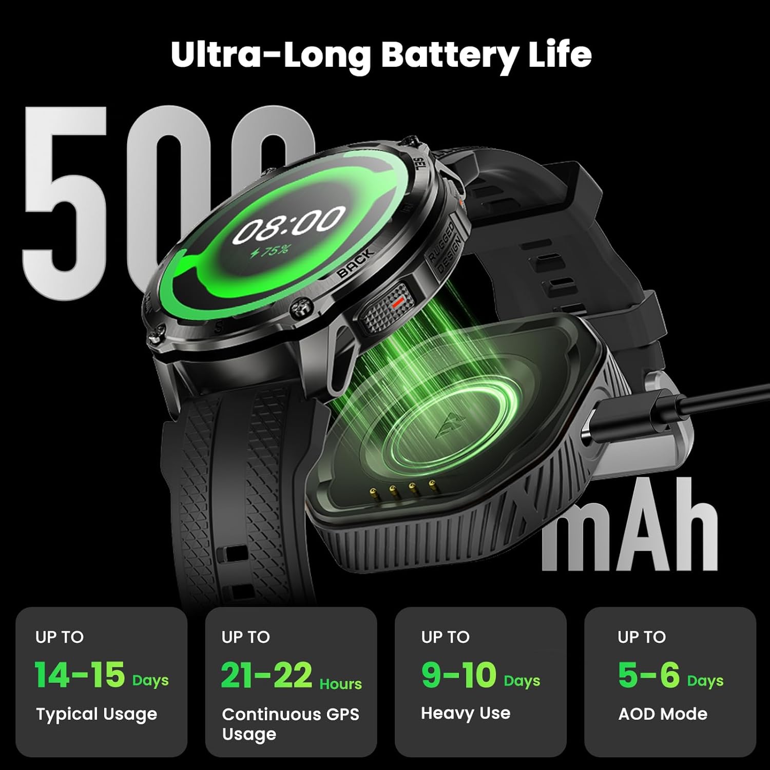 KOSPET TANK T4 Smartwatch