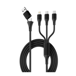 LDNIO LC97UC Two-for-Three 100W Fast Charging Cable