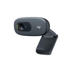 Logitech C270 Webcam – 720p, Noise-Reducing Mic