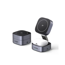 Ugreen W702 15W 2-in-1 Magnetic Wireless Charger - 35316