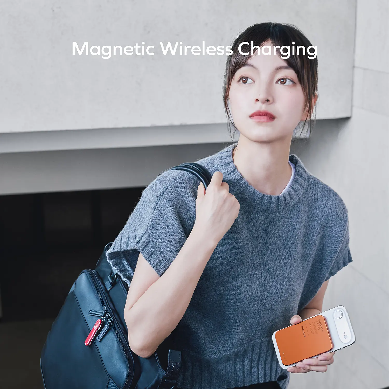 Momax 1-Power Q.Pass 3000mAh Magnetic Wireless Battery Pack