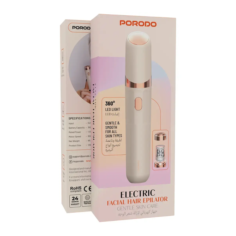Porodo Electric Facial Hair Remover