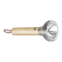 Porodo Lifestyle Birch 300 Wooden LED Flashlight