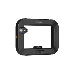 Porodo Lifestyle Vlogging Camera and Phone Light with Handheld Ring Holder, Desktop Support, and Phone Clip